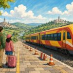 Was die Sperrung der Bahnstrecke Berlin-Hannover für Sachsen-Anhalt bedeutet - mdr.de samweber-comic-23445