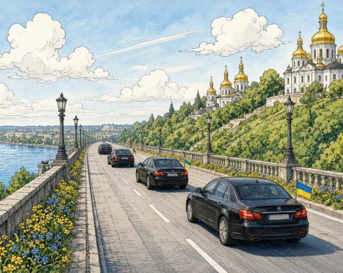 +++ Nachrichten im Ukraine-Krieg +++: Drohnen-Angriff auf Brücke während Merz-Besuchs – taz.de