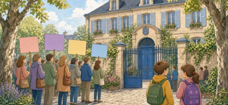 Schulproteste in Frankreich: Hunderte Schulen in Frankreich bleiben geschlossen – DIE ZEIT