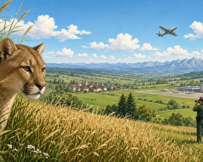 Puma gesichtet? Warnung vor Raubkatze nahe Flughafen München | BR24 – BR