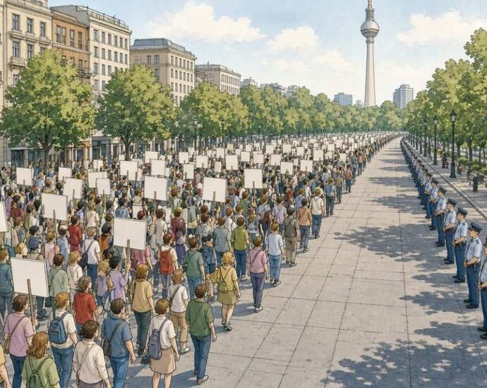 Festnahmen wegen Volksverhetzung: Israel-Hasser demonstrieren in Berlin – n-tv.de