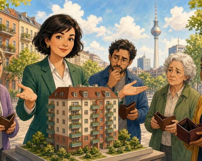 Ines Schwerdtner erklärt: Linke will Berliner Mieter für Enteignungen zahlen lassen – BZ Berlin