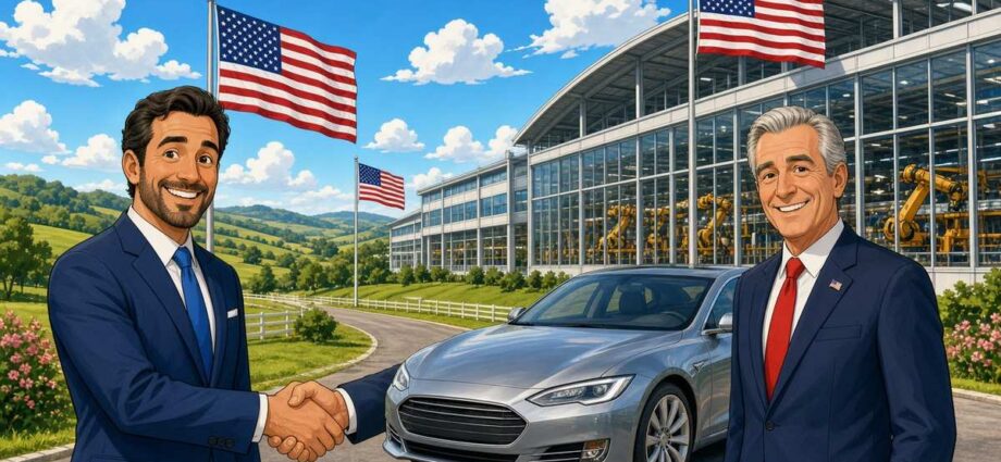 VW-Tochter – Audi lässt Trump im Wahlkampf Bau eines US-Werks verkünden – Auftritt von Audi-Chef verstößt gegen eigene R