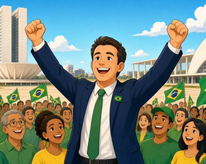 Brasilien: Flávio Bolsonaro behauptet, Präsidentschaftswahl gewonnen zu haben – Spiegel